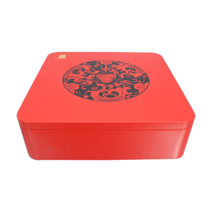 square mooncake tin